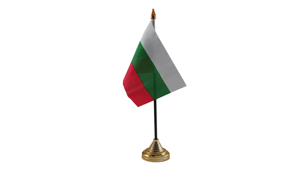 Bulgaria Table Flags